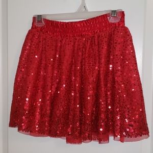 Sequin Holiday skirt